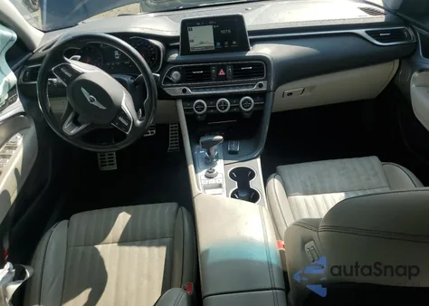 2020 Genesis G70 Elite from USA, damaged, VIN KMTG74LE3LU056764